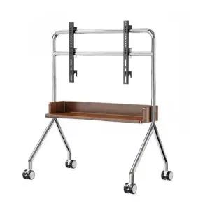 이동형 TV거치대 카트 스마트모니터 높이조절 사무실 바퀴달린 스탠드