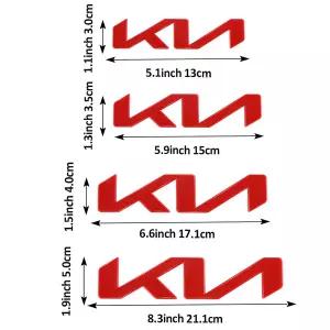 자동차휠캡 기아 옵티마 프로시드 리오KN EV6 보레고 호환 세라토 카덴자 니로 레이용 자동차 전면 후드 3D
