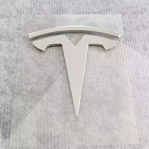 테슬라 순정 엠블럼 본넷 마크 스티커 정품 신품