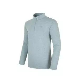 [하프클럽/밀레]MILLET MG01 밀레 남성 봄 집업 신축성좋은 쿨소재 콜드엣지 멜란지 티셔츠 _MVTST104