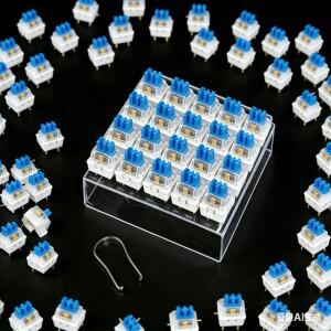 50/100pcs 키보드 스위치 클리커 키 교체 MX 스타일 기계식 3핀 촉각