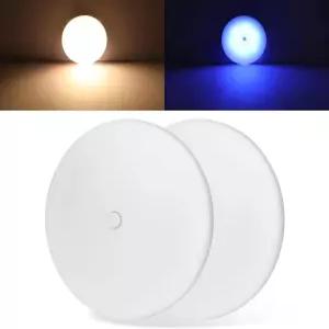 RV 퍽 라이트 5인치 디밍 가능한 조명기구 12V 디머 스위치 내장 캠핑카 실내 보트 트레일러용 LED 천장 웜