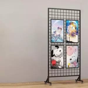 접이식 스탠드 네트망 전시용 파티션 전시 휀스망 철망