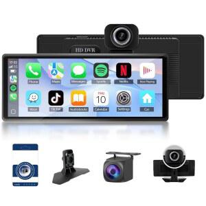 무선 CarPlay 및 Android Auto u2013 케이블 없이 원활한 스마트폰 미러링, 내비게이션 및 앱 제어를 위해 또는 Android 장치를 쉽게 연결할 수