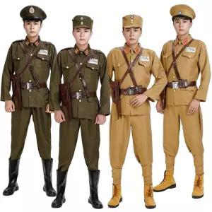 인민군 의상 코스프레 제복 극단용 촬영용 유니폼 군인풍