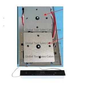 도미노 슬라이더 터치 컨트롤 내장형 전기 듀얼 이중 조리 구역 버너 인덕션 호브 쿠커 쿡스토브 CE