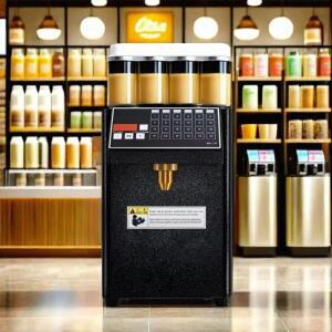 자동 밀크티 장비 말차 커피 파우더 정량 기계 과당 설탕 디스펜서