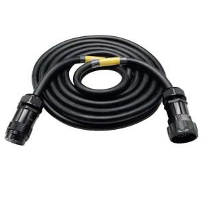 19핀 2.5mm 소카펙스 멀티핀 남성-여성 연장 전원 케이블 10미터