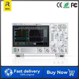 RIGOL DHO802 디지털 오실로스코프 2/4 채널 70/100MHz 12비트 샘플링 1.25GSa/sec 25MPts 깊이