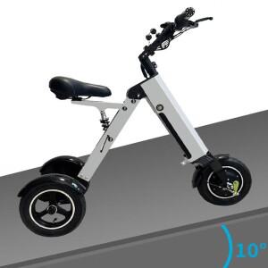 탈착식 배터리가  접이식 전동 스쿠터, 소형 초경량 삼륜차, 휴대용 미니