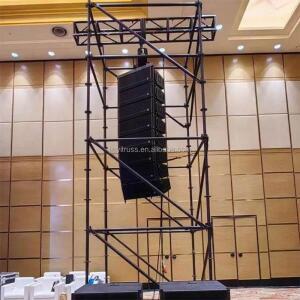 야외용 스틸 라인 어레이 스피커 트러스
