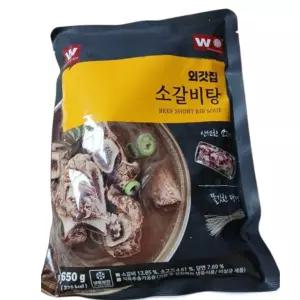 외갓집 소갈비탕 650g 10팩