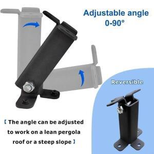 지붕 라이저 브래킷 Pergola 파티오 전망대 빔 스테인레스 스틸 L4MF