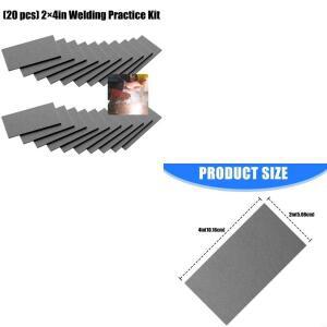T3LE 20개  용접 훈련 플레이트 매끄러운 표면 합금강 쿠폰