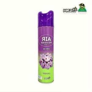 실내용 방향제 탈취제 화장실 업소용 라벤더향 공기청향제 스프레이 캔