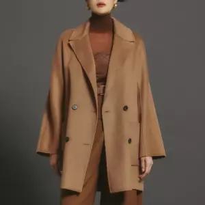 더핸드메이드 최초가 129000원 울 핸드메이드 하프 코트 1083717