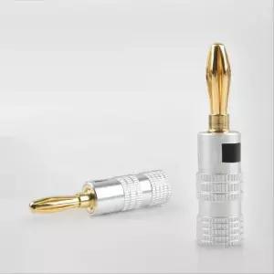 컨넥터-바나나 Black Gold Metal 제작용 커넥터 Coms 컨넥터-바나나 Black Gold Metal