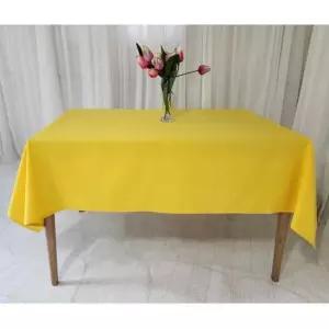 파티 면식탁보 면테이블보 면탁자보 노랑원단 230x145