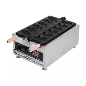 220V 전기식 카페 메이커 붕어빵기계 잉어빵 업소용 붕어빵틀 6구