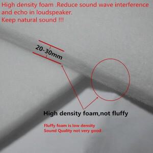 호환 DJ 스피커 가구 싱크대 액세서리 우퍼 홈 시어터 전문 오디오 라인 어레이용 서브우퍼 음향 폼