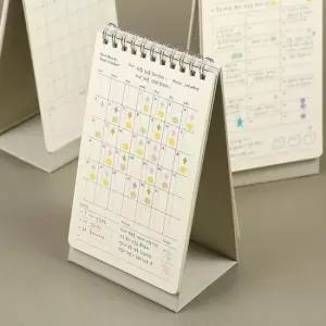 [문구/오피스] 탁상용 2P 만년 계획표 스케줄러 골트랙커 목표달성