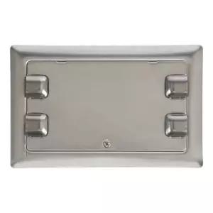 [알티피아]시스템박스 콘크리트용 4방 스텐 커버만