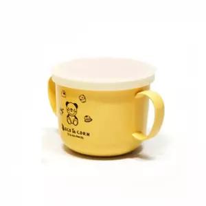 한진옥수수 베이비양손컵(뚜껑있음) 유아식기 유아용품 주방용품 옥수수