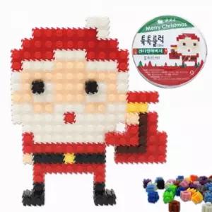 (5개묶음)툭툭블럭 미니블록 산타만들기