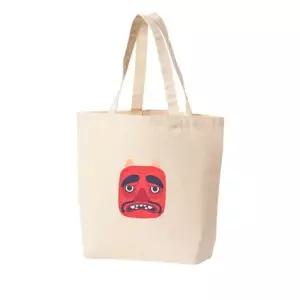 에코백 가면 마스트 도깨비 사자얼굴 도깨비탈 오니 토트백