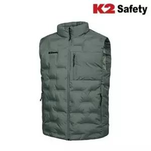 케이투세이프티 하이브리드발열조끼2 카키 K2