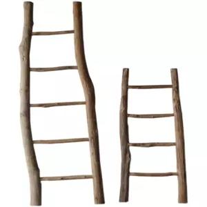 장식사다리 원목사다리 빈티지 스탠드 인테리어 우드 실내 트리 야외 벽소품
