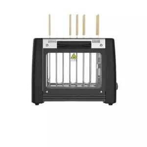 자동 양꼬치구이 기계 기계 무연 캠핑 꼬치 그릴 가정용 멀티 회전