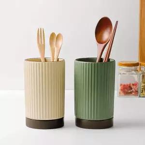 인테리어 물빠짐 도자기 수저통 3color