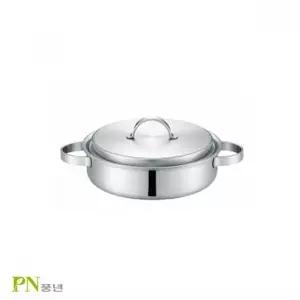 [RIZPICK]PN풍년 퓨어가르텐 통오중 스텐레스 전골냄비 24cm 스텐냄비
