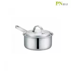 [RIZPICK]PN풍년 퓨어가르텐 통오중 스텐레스 편수냄비 16cm 스텐냄비