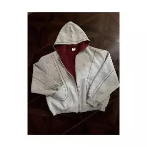 남자 댄디 집업 가디건 빈티지 커팅 카디건 후드 커플 야구점퍼 SPO마켓1