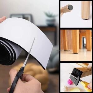 뒷면 접착 펠트 스트립 가구 보호 매트, 테이블 및 의자 발 미끄럼 방지 방음 롤