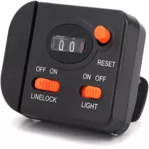 아코존 전문가 클립 온 로드 낚싯줄 카운터 깊이 파인더의 99m 디지털 Diapplay