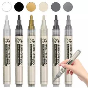 의류염색약 옷감 섬유 부분염색 차량용 터치 업 페인트 펜 오토바이 자전거 타이어 낙서 마커 편지 수리 스