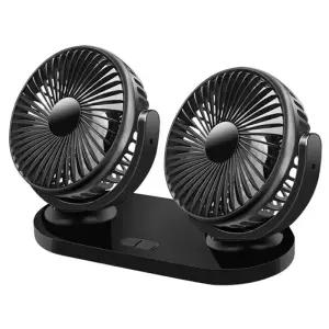 차량용 듀얼 360도 3단 선풍기 서큘레이터