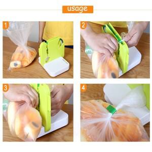 미니 실러 실용적인 가정용 식품 플라스틱 포장 가방, 핸드 프레스 씰 기계, 주방 액세서리, 편리한