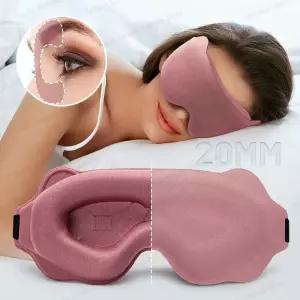 수면안대 3D 수면 마스크 보조 눈가리개 아웃 라이트 휴대용 메모리 폼 페이스 아이섀도 3