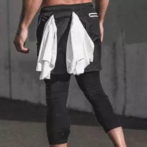 [RIZPICK]트레이닝복 남성 반바지 런닝복 운동복 트레이닝 레깅스 헬스복