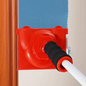 전문 라텍스 페인트 에저 브러시 다기능 벽 천장 코너 페인팅 컬러 분리기 트리머 도구 핸들