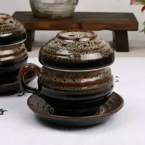 [콩심팥심]2인구성 전통찻잔 전통다기세트 다도 차세트 녹차잔