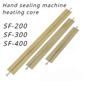 200/300/400mm 기계 임펄스 실러 SF-200 씰링 핸드 공작 부품 키트 용 수동 열선 요소 스트립 가족