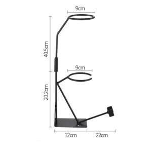 자동차 페인트 스프레이 건 스탠드 자석 깔때기 도구 벽걸이 브래킷 하드웨어 가구 정리용