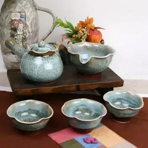 [콩심팥심]전통다기 다도 전통다기세트 선물세트 도자기찻잔