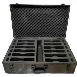 권총집케이스 밀리터리용품 기계식잠금장치 코너보호 고밀도내장재 분리수납