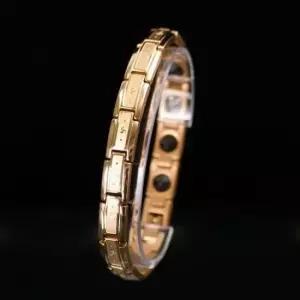 스포츠목걸이 골드 건강 자석 사노피아 티타늄 팔찌 TA-G001